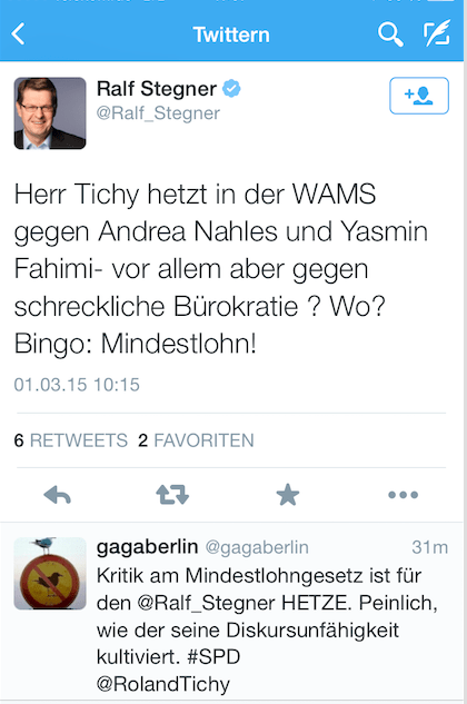 Twitter Ralf Stegner